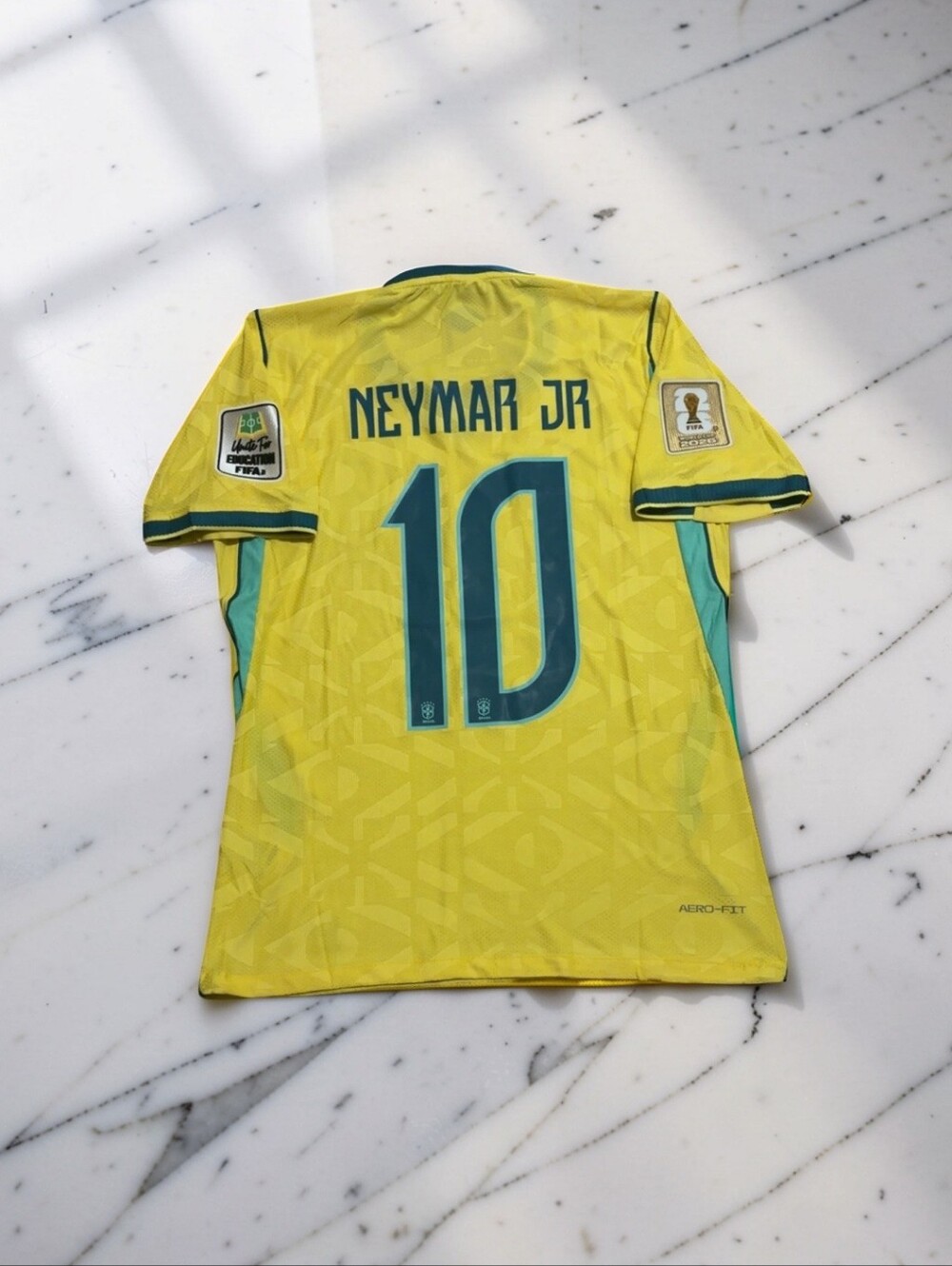 Neymar Jr Brazil 2026 World Cup Home Jersey #10 Player Version